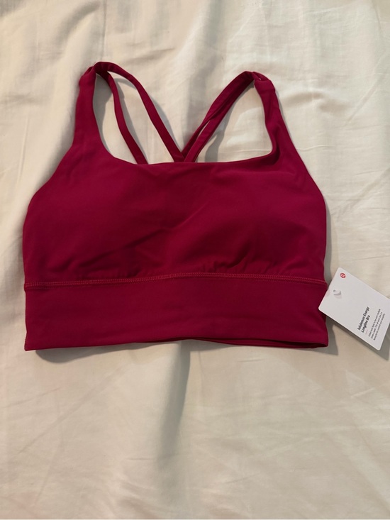 lululemon athletica Other - Lululemon Energy Longline Sports Bra - Berry Rumble size 4